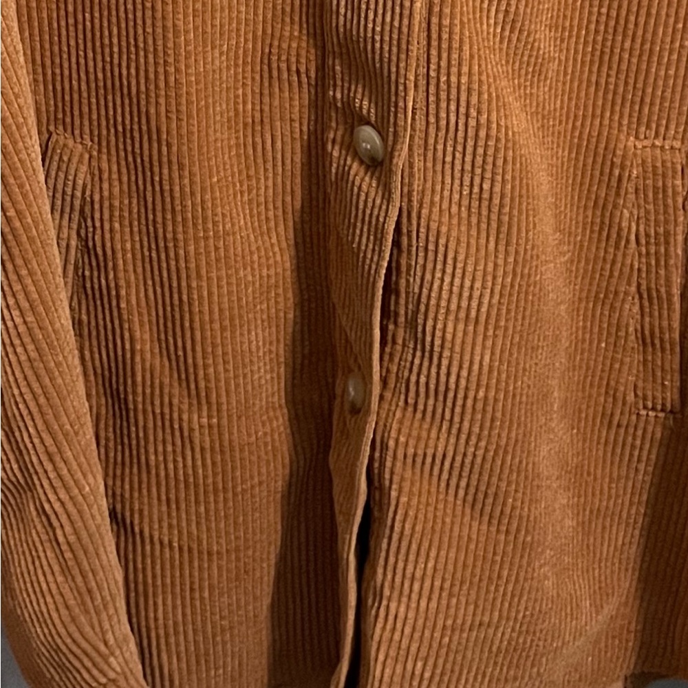 NWOT Shop Stevie Corduroy button-up - Picture 2 of 3